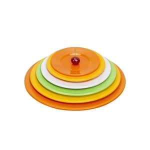 Assiette à dîner ronde de couleur Pure en mélamine salade Steak assiette à collation hôtel Restaurant cuisine <span class=keywords><strong>vaisselle</strong></span> - Product Image 3