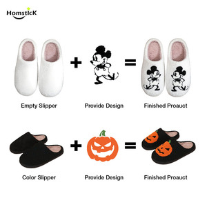 Chaussons bottes en velours côtelé rose pour femmes avec pompon, doublure polaire, chaussures d'hiver, vente en gros, MOQ 500, Distributeur - Product Image 6