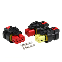 776429-1 Konektor Sensor Kabel Harness Excavator 2-lubang Terminal Konektor Cepat 776523-1 Tahan Air