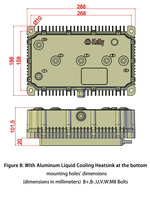 Controlador de Motor de Inducción CA Kelly KAC-HC IP66 Impermeable de Alta Corriente 48V 72V 84V 500A 600A 700A 800A 5-12kW con Control de Velocidad