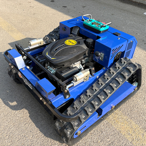 Manufacturer Direct Sales Cheap 500mm 20IN Tracked Gasoline <strong>Electric</strong> Start RC Robot Lawnmowers Slope Remote Control <strong>Lawn</strong> <strong>Mower</strong> - Product Image 4