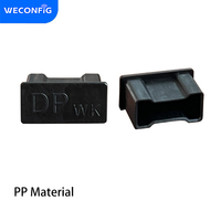 Couvre-prise anti-poussière DP, capuchon de protection pour port DisplayPort mâle, 100 pièces/paquet