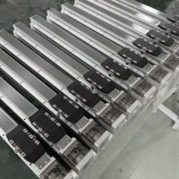 Actionneur à vis à billes avec guide intégré, système de rail intégré à faible bruit, option de course personnalisée pour équipement d'inspection de précision