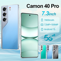 Téléphones mobiles Tecno Camon 40 double SIM avec appareil photo professionnel