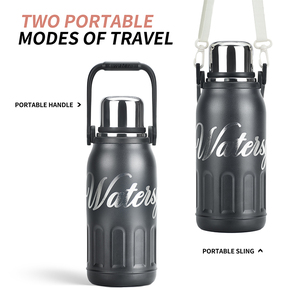 Nouveau pas cher chine Watersy 800ml 1200ml 1500ml Double paroi en acier inoxydable tasse Sport bouteille d'eau grande capacité flacon à vide - Product Image 3