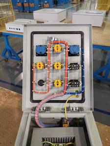 ארון בקרה תעשייתי קומפקטי למכונות קטנות וציוד, ארון חשמל הניתן להתאמה אישית - Product Image 3