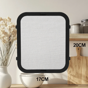 Ninja A451 खाद्य-ग्रेड गैर विषैले स्टेनलेस स्टील एयर फ्रायर चुंबकीय सिलिकॉन स्प्लेश गार्ड - Product Image 1