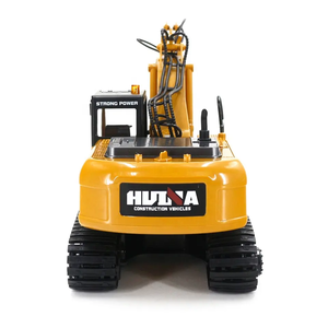 Huina1535 2.4G 15 Canaux Excavatrice RC en métal moulé sous pression 1/14, Modèle de véhicule d'ingénierie <span class=keywords><strong>hydraulique</strong></span>, <span class=keywords><strong>Jouet</strong></span> de loisir pour enfants - Product Image 3