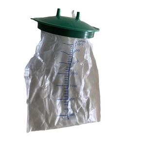Colector de Líquidos Residuales Marca Anzhu, Bolsa de Drenaje de Presión Negativa Desechable de 3000 ml para Uso Clínico - Product Image 5