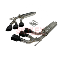 Système d'échappement Catback à valves en acier inoxydable SS304 pour Mercedes-Benz G63 AMG W465 2024+ M177 4.0L V8 Six sorties compatible avec valve OEM