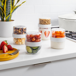 Hot Bán Rỗng Tùy Chỉnh Rõ Ràng Kẹo Cửa Hàng Hai Mặt Chai Snack Hạt Đa-Hạt Chai Nhựa Hoa Trà Thực Phẩm Nhựa Jar - Product Image 6