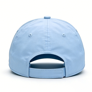 Oem Factory Quick Dry Performance Baseball <b>Caps</b> Men'S Baseball <b>Caps</b> Wholesale <b>Plain</b> Light Blue Baseball <b>Cap</b> - Product Image 4