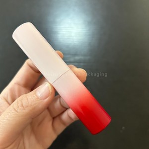 ISMAN Tubetto Vuoto per Rossetto Rotondo da 11,1 mm, Sottile, Magnetico, Gradiente Rosso, 3,8g, Contenitore per Cosmetici di Alta Qualità, Vendita all'Ingrosso - Product Image 3