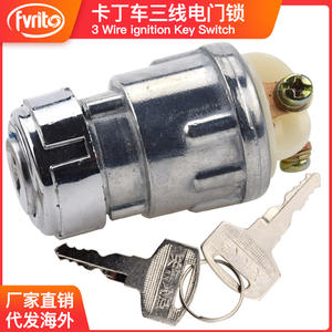 Interruptor de Encendido Genérico para Go-Kart, 28mm 62mm, con Llave Metálica, para Motocicletas Todoterreno, Repuesto Universal - Product Image 5