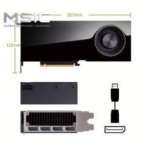 การ์ดจอ RTX PRO 5000 Blackwell 48GB รุ่นใหม่ล่าสุด พร้อมพัดลมระบายความร้อน, การ์ด GPU สำหรับเวิร์กสเตชันเซิร์ฟเวอร์ PCIe 5.0 แบบ 512 บิต, รุ่น 900-5G153-2250-000 - Product Image 1