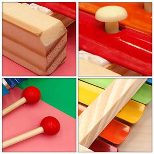 Nouveau Xylophone en Bois Frappé à la Main pour l'Éducation Précoce des Bébés et les Activités Parents-Enfants - Product Image 4
