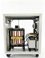 Stabilisateur de tension automatique triphasé SBW-120KVA 380V Servo AVR Régulateur de tension industriel 50/60Hz