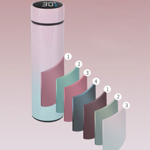 Nuevo Termo Inteligente al Vacío de 500 ml con Pantalla de Temperatura y Color Degradado para <span class=keywords><strong>Mujer</strong></span> - Product Image 4