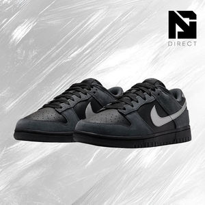 Nike Wmns Dunk Low 'black Anthracite Silver' Zapatos de skate para mujer, zapatillas informales de lujo - Product Image 2