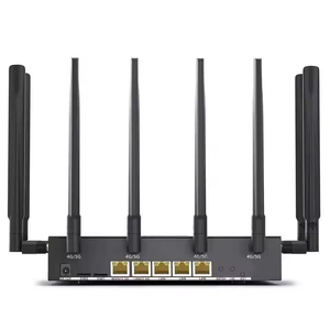 Routeur modem 5G X75 avec carte 5G, kit ventilateur de refroidissement, Wi-Fi 6 Mesh double bande, SIM, 2.5G WAN LAN, compatible M60K63 MT7986 AX6000 - Product Image 2