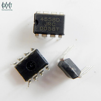 Circuito integrado original DIP8 JRC4558, 4558 IC, 4558D