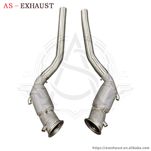 Système d'échappement sport à haut débit avec catalyseur et soupape, avec bouclier thermique pour Ferrari Purosangue FUV <span class=keywords><strong>V12</strong></span> 6.5L 2022+ - Product Image 5