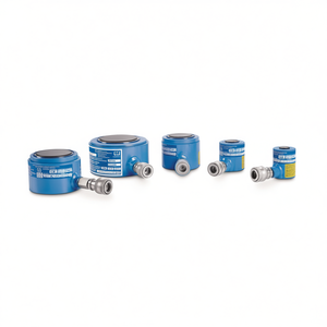 Ttake Single-acting Hydraulic Cylinders Compact Line <b>Blue</b> Industrial Use - Product Image 2