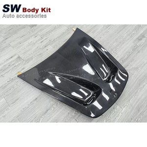 Nueva cubierta de válvula de capó delantero estilo P1 de fibra de carbono para tornillo <span class=keywords><strong>Ferrari</strong></span> <span class=keywords><strong>F430</strong></span> para una fácil instalación Actualización de accesorios de coche - Product Image 4