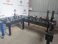 Table de soudage 3D en acier Q355, banc de travail modulaire pour la fabrication de tuyaux