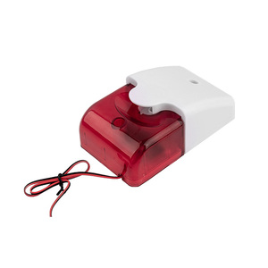 Có dây trong nhà báo động chống trộm còi báo động với đèn flash 110dB âm thanh màu đỏ màu xanh màu cho tất cả các Báo động Hệ thống an ninh SD-103 SD-103-24V - Product Image 3