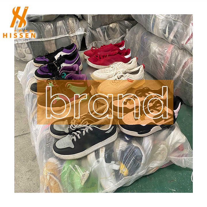 Premium Mixed Thrift Shoes Bales 2nd Hand Branded Shoes Bales Bulk Used Sneakers Used Shoes