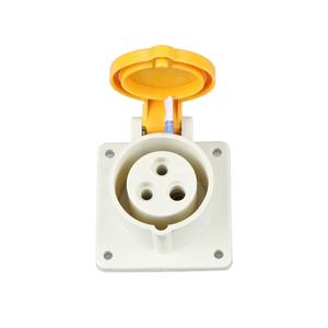 Zócalo de montaje en panel industrial <span class=keywords><strong>ZNG</strong></span>, 3 pines, 110V, 16A, enchufe hembra industrial oculto, <span class=keywords><strong>ZNG</strong></span>-313-4 - Product Image 5