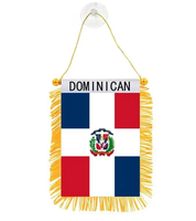 Drapeau Belize drapeau suspendu petit Mini drapeaux de voiture bannières rétroviseur décoration avec ventouse bannière à franges dorées