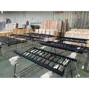 รั้วไม้ระแนงแก้วอลูมิเนียมแบบทันสมัย - Product Image 6