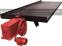 Table vibrante séparatrice de minerai à gravité haute performance HXJQ la plus vendue avec moteur, facile à utiliser, 380V, Nouveau