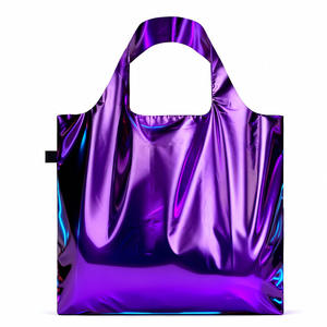 Sacs de shopping RPET brillants en tissu métallique Sunny Century 2020 NOUVEAU Polyester à fixation renforcée Promotion - Product Image 1