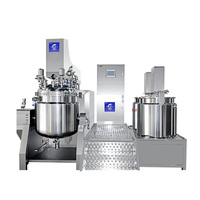 Acier inoxydable mélangeur émulsifiant sous vide lotion cosmétiques machine shampooing réservoir de mélange