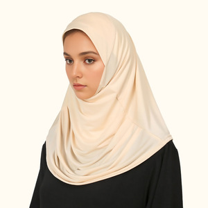 Pañuelo Africano Personalizado para Mujer, de Lona Transpirable, Ajuste Holgado, Moderno y Práctico, Hiyab y Chal Versátil, Color Sólido, para Eid - Product Image 1