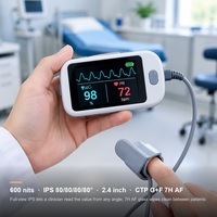 Modul LCD TFT IPS 2,4 Inci 240x320 dengan Layar Sentuh Kapasitif, Antarmuka SPI, Kecerahan Tinggi 600 Nits, Panel HMI untuk Medis dan Peralatan