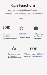Chuyên nghiệp 8x8 liền mạch âm thanh video ma trận có thể chỉnh sửa Độ phân giải với âm thanh âm thanh chuyên nghiệp thiết bị âm thanh - Product Image 5