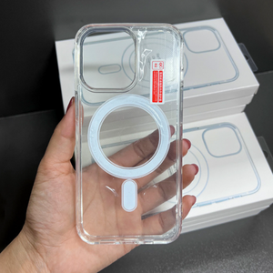 <span class=keywords><strong>IExplore</strong></span> Kabelloses Laden Magnetring TPU+Acryl Stoßfeste Hülle für 17 Pro Max Transparente Farben Handyhülle - Product Image 4