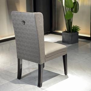 VERSACEN Juego de muebles de comedor Juego de mesa y silla de comedor de lujo Silla de comedor con pies de madera - Product Image 3