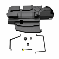 Tangki Bahan Bakar Jarak Jauh 130L Baru JK untuk Granvia Al-Mg Anti-Korosi OEM Fit Remote MPV Overland Expedition Touring Kit