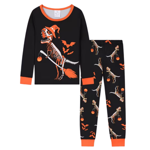 Kinderen Unisex Halloween Loungewear Set 3D Digitale Print Pyjama's Huispak Trendy Mode Jongens Meisjes Fabriek Directe Groothandel Leverancier - Product Image 6