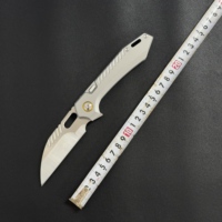 Couteau pliant en acier 8Cr13MoV avec poignée antidérapante, couteau de survie tactique pour le camping en plein air, couteau de chasse EDC, couteau de poche OEM personnalisé