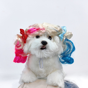 Pelucas de lujo para mascotas suaves, cómodas y de moda para sus mascotas, perfectas para fotos, hacen que sus mascotas se vean adorables - Product Image 2