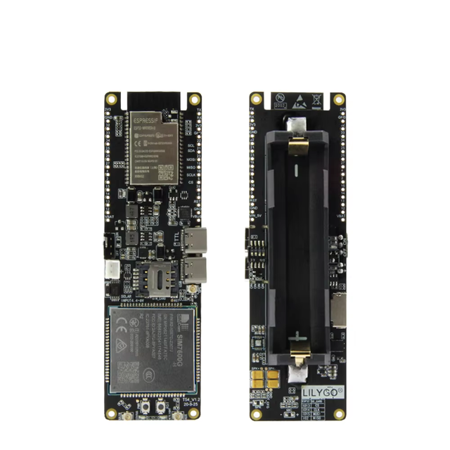 AI-KSEN T-SIM7600G-H R2 Development Board ESP32 Module 18560 Battery Holder Solar Charge USB Ethernet Communication Modules DIY