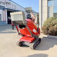 Bétonnière autochargeuse de type chenille à faible coût et à haute efficacité, capacité de 320 L, modèle mini 500