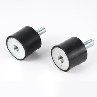 Support anti-vibration en caoutchouc sur mesure, type goujon, amortisseur de chocs en caoutchouc pour moteur, pompe, machine, isolateur de vibrations