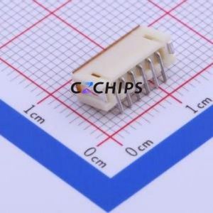 B6B-ZR-SM4-TFT(LF)(SN) Wire-to-Board Pin Header SMD,P=1.5mm Connector 1x6P 1.5mm Vertical Mount ZH - Product Image 2